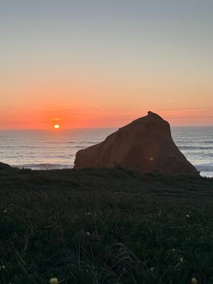 Sunset over the Atlantic